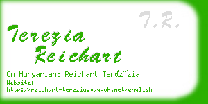 terezia reichart business card